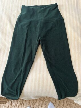 Beyond Yoga Space Dye Forest Green Leggings